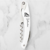 kurkschroef-geelsteen kurkentrekker (Voorkant)