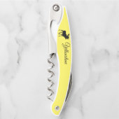 kurkschroef-geelsteen kurkentrekker (Voorkant)