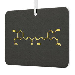 Kurkuma curcumine moleculaire chemische formule luchtverfrisser