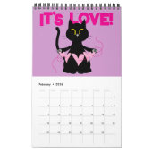 Kuro Catto 2026 Calendar Kalender (Feb 2026)