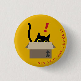 Kuro Catto Badge – Verras binnen! Ronde Button 3,2 Cm