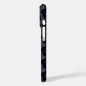 KURO UME - Seamless - Gray Case-Mate iPhone Case (Achterkant / Links)