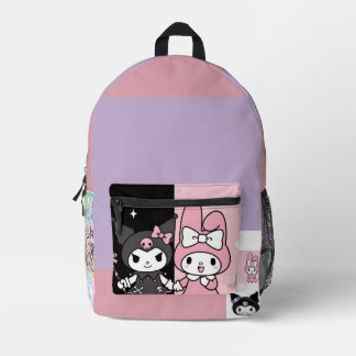 kuromi en mymelody schattig bedrukte rugzak