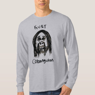 Kurt Cobain Hand Drawn Grungy T-shirt