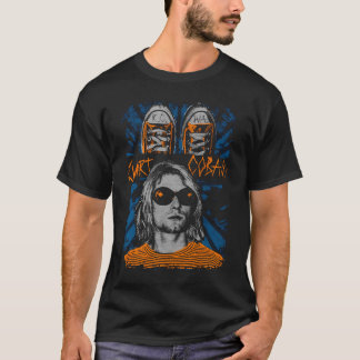 Kurt Cobain Illustratie T-shirt