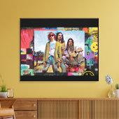 Kurt, Dave & Krist - Canvas Print (Insitu (Woonkamer))