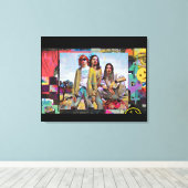 Kurt, Dave & Krist - Canvas Print (Insitu (Houten vloer))