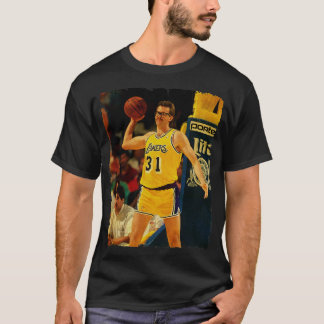Kurt Rambis ontwerp van basketbal 5 T-shirt