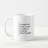 Kurt Vonnegut Cite Mug — Cat's Cradle