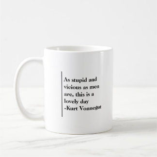 Kurt Vonnegut Cite Mug — Cat's Cradle