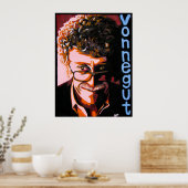 Kurt Vonnegut Poster (Keuken)