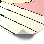 KURTNEY, ART DECO: Paasochtend Poster (Hoek)