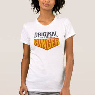 Kus A Ginger Day - Oorspronkelijke Geweldige gembe T-shirt