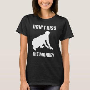 Kus de aap-aap-pokken niet t-shirt