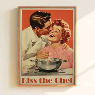 Kus De Chef Print Cooking Art Printbare Keuken