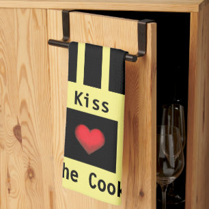 Kus de Cook  Gele keukenhanddoek