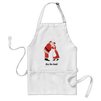 Kus de Cook! Santa Claus Apron Standaard Schort