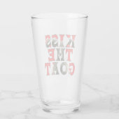 Kus de Goat Original Logo Pint Glass Glas (Achterkant)