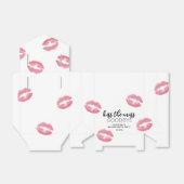 Kus De Juffrouw Afscheidsfeest Voor De Bruid Bedankdoosjes (Uitgevouwen)