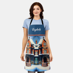 Kus de kok Food Chef Keuken BBQ Baker Winter Schort