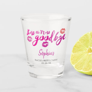 Kus de Miss Bachelorette Party Shot Glass Glas