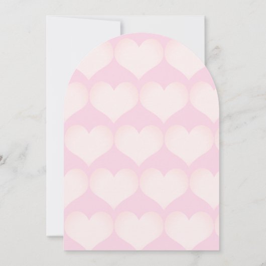 Kus de Miss Valentijnse bruidsdoucheuitnodiging Kaart (Achterkant)