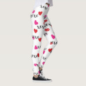 Kus en harten leggings (Rechts)