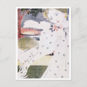Kus haar hand, Maurice Denis Briefkaart