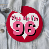 Kus Ik ben 96 Ronde Button 6,0 Cm (In situ)