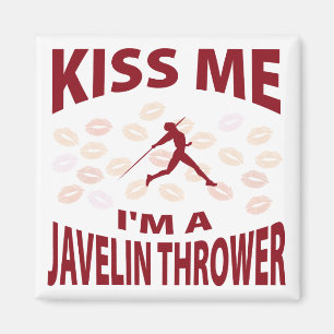 Kus, ik ben een Javelin Thrower Magneet