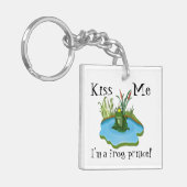 Kus, ik ben een Sleutelhanger van Kikkerprins (Voorkant Links)
