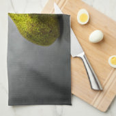 Kus in de regen theedoek (Quarter Fold)