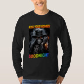 Kus je homies Goodnight Cringe Skeleton 1 T-shirt (Voorkant)