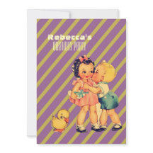 kus kinder retro kinderfeestje