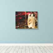 Kus Kiss! Canvas Afdruk (Insitu (Houten vloer))