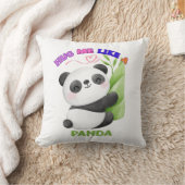 Kus-kussen – Knuffel me als een panda 🐼 Kussen (Deken)