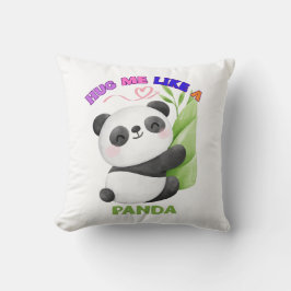 Kus-kussen – Knuffel me als een panda 🐼 Kussen