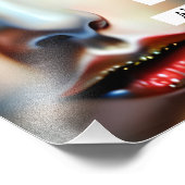 Kus me al | Fantasie Etherische Kunst Foto Afdruk (Hoek)