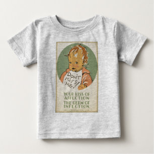 Kus me baby shirt niet