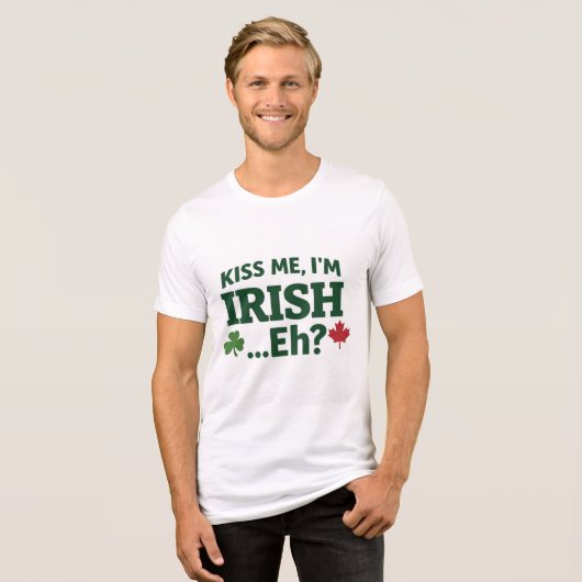 Kus Me Ben Iers T-Shirt (Voorkant volledig)
