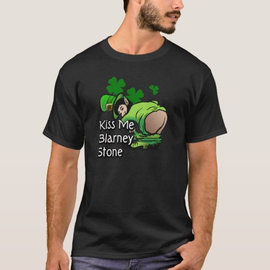 Kus me Blarney Stone T-shirt (Voorkant)