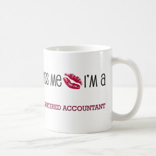 Kus me dat ik een GEHANDICAPTE ACCOUNTANT ben Koffiemok