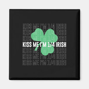 Kus Me Ik Ben 14 Ierse St Patricks Dag Ierse Groot Magneet