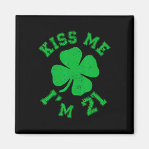 Kus Me Ik Ben 21 2004 Gelukkige St. Patrick's Dag Magneet