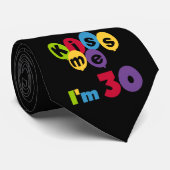 Kus me Ik ben 30 T-shirts en cadeautjes Stropdas (Opgerold)