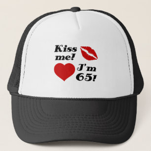 Kus me, ik ben 65! trucker pet