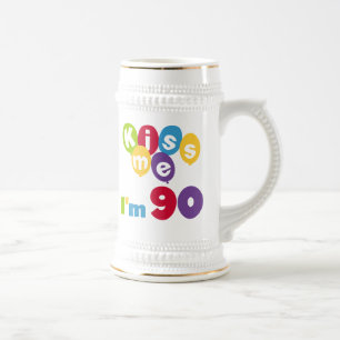 Kus me Ik ben 90 T-shirts en cadeautjes. Bierpul