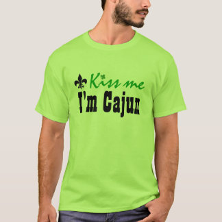 Kus me Ik ben Cajun - Gepersonaliseerd T-shirt