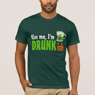 Kus me ik ben Drunkish T-shirt