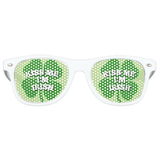 Kus me ik ben een Ierse zonnebril (Voorkant)